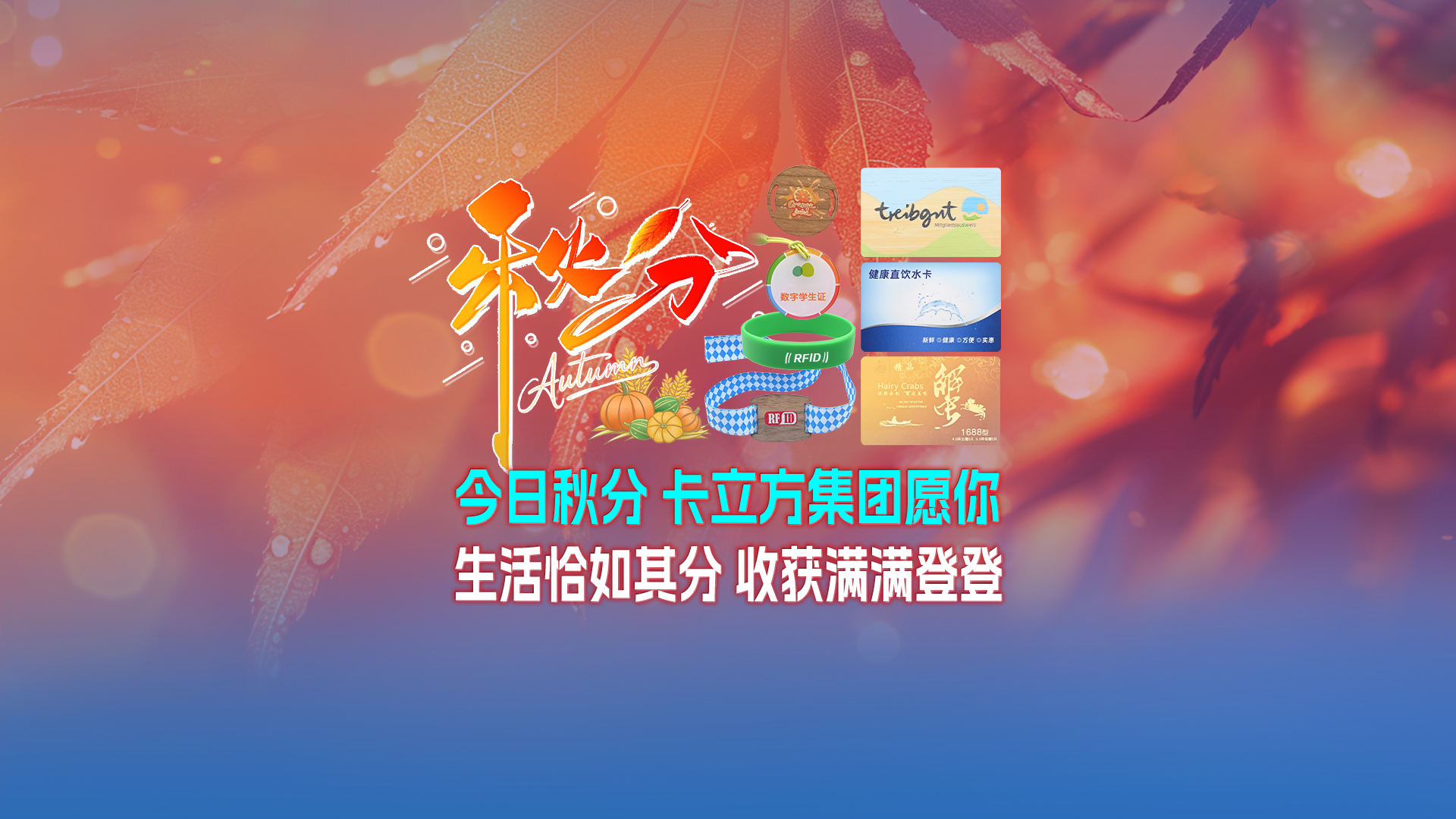 秋分至，卡立方集團(tuán)智能卡工廠以RFID多元化物聯(lián)網(wǎng)產(chǎn)品科技賦能萬物互聯(lián)